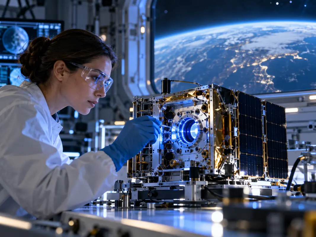 Audiovisual illustration for Health from Space in Cannes