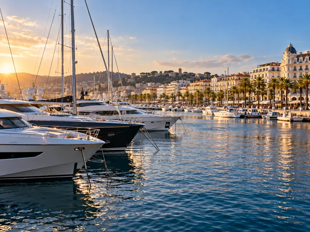 Audiovisual illustration for Cannes Yachting Festival in Cannes