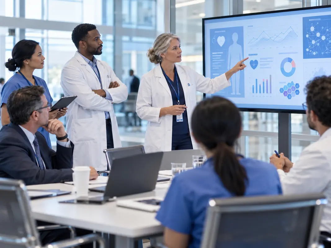 Audiovisual illustration for Healthcare Meetings in Cannes