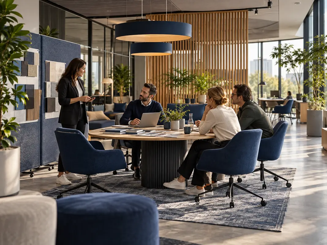 Audiovisual illustration for Workplace Meetings in Cannes
